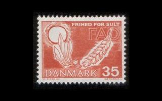 Tanska 409y ** Nälkä pois y-paperi (1963)