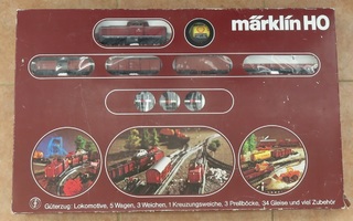 Märklin 2875 tavarajuna laajin aloituspaketti