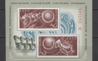 (S1269) USSR, 1972 (Soviet Space Research). SS. MLH*