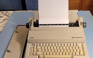 Stockmann 155 Olivetti sähkökirjoituskone