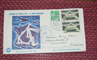 1959 journee du timbre Pariisi _ Helsinki