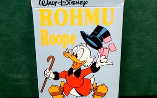 Rohmu Roope vintage korttipeli .uudenveroiset pelaamattomat