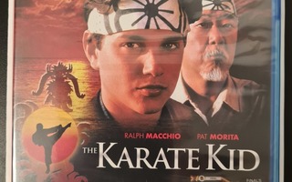 Karate Kid Blu-ray (uusi, suojamuovi repsottaa)