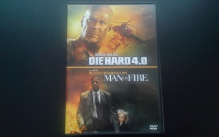 DVD: Die Hard 4.0 (Bruce Willis) / Man on Fire (Denzel Washi
