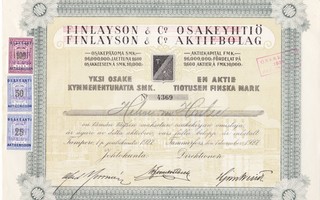 OKK 1927 Finlayson & Co Oy, Tampere