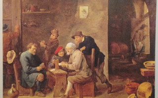 KULKEMATON TENIERS D (1610-1690) VANHASTA TAULUSTA KORTTI