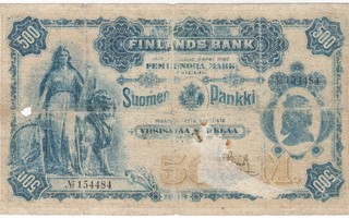 500 Markkaa 1898 kl.2