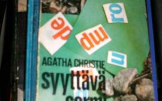 Agatha Christie SYYTTÄVÄ SORMI ( 1 p. 1972 ) Sis.postikulut