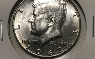 USA: 50 cents. 1967 hopea