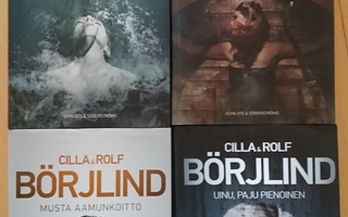 Cilla & Rolf Börjlind 4 kirjan paketti