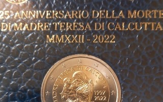 Vatikaani 2022 2 euro CC molemmat ! BU