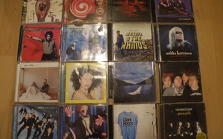 CD-levypaketti kotimaista poppia ja rokkia