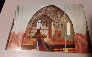 Postikortti Perniön kirkko 1972