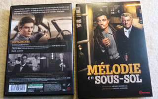 Verneuil: MELODIE en SOUS-SOL DVD - Gabin, Delon - Engl