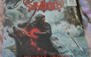 Ensiferum : Winter Storm - Frosty Blue Splatter - 12" vinyl