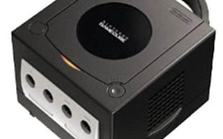 Gamecube Pelikonsoli Musta - Pelkkä kone (Käytet