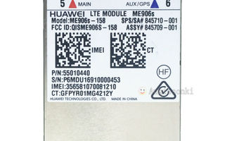 HP lt4132 (ME906S) 4G LTE modeemi kannettaviin