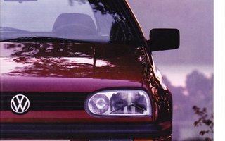 VW Golf -esite, 1995