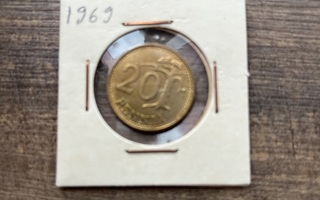 20 penniä 1969