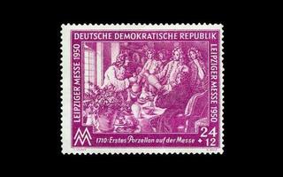 DDR 248 ** Leipzigin kevätmessut 24+12 Pf (1950)