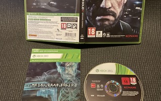 Metal Gear Solid V Ground Zeroes XBOX 360
