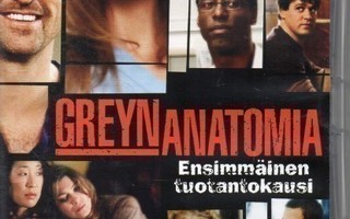 Greyn anatomia - Kaudet 1-3 (17 dvd-levyä, 43 jaksoa)