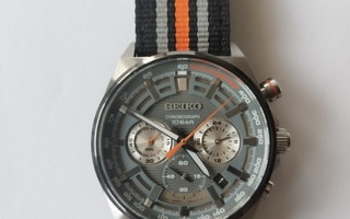 Seiko Chronograph, quartz, käyttämätön