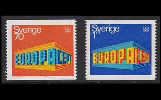 Ruotsi 634-5 ** Europa (1969)