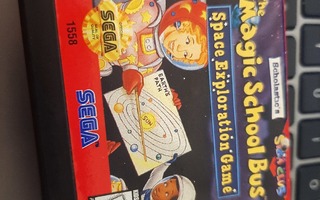 Sega Genesis The Magic Schoolbus Space Exploration Game