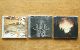 Callisto 3 CD-albumia UUDET & AVAAMATTOMAT