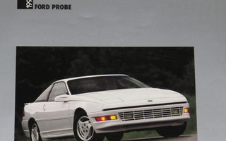 1991 Ford Probe esite - KUIN UUSI - 20 sivua - ISO