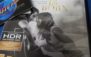 A STAR IS BORN UUSI 4K ULTRA HD + BLU-RAY (W)