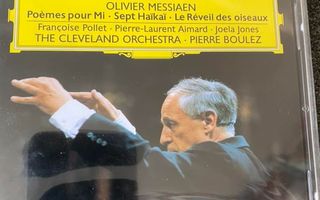 Messiaen: Poemes pour mi ym. Boulez CD - UUSI