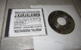 J,KARJALAINEN - PROMO CD RADIO-JA ESITTELYKÄYTTÖÖN
