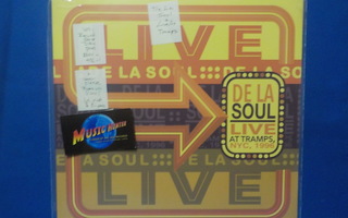 DE LA SOUL - LIVE AT TRAMPS UUSI U.S, CAN & EU LP