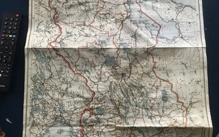 Itä-Karjalan kartta