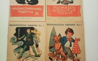 Päivänpaisteisia tarinoita. Lasten satukirjasia 7 kpl