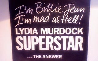 LYDIA MURDOCK :: SUPERSTAR (Billie Jean) :: VINYYLI 7"  1983