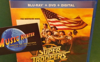 SUPER TROOPERS 2 UUSI BLU-RAY + DVD (W)