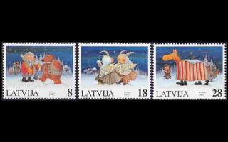 Latvia 471-3 ** Joulu (1997)