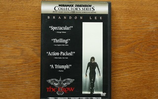 The Crow (1994) Collector's Series 2DVD HUOM! Alue 1