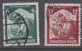 Saksa Reich 1935 LaPe 556-559