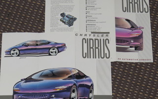 1992 Chrysler Cirrus esite - KUIN UUSI - 400 hv turbo