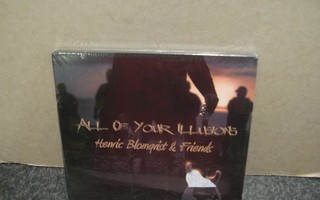 Henrik Blomqvist&Friends:All of your illusions cd(avaamaton)