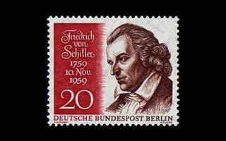 Berlin 190 ** Friedrich von Schiller (1959)