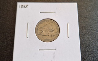 USA Flying Eagle cent 1858