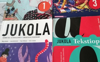 Jukola Äidinkielen kirjat 4 kpl yhteishintaan!