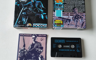 Terminator 2 (Commodore C64, Kasetti, CIB)