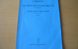 Czerny: 160 KURZE ÜBUNGEN op 821, piano