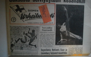 Suomen Urheilulehti Nro 25/1952 (25.2)